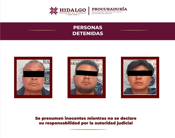 Tres detenidos por narcomenudeo; PGJEH desmantela centro de videovigilancia en Pachuca