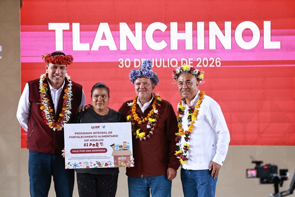 Gobierno de Hidalgo potencia desarrollo de Tlanchinol con más de 294 millones de pesos