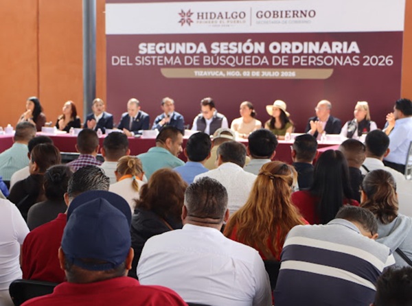 Hidalgo fortalece la coordinación y las acciones preventivas en materia de búsqueda de personas