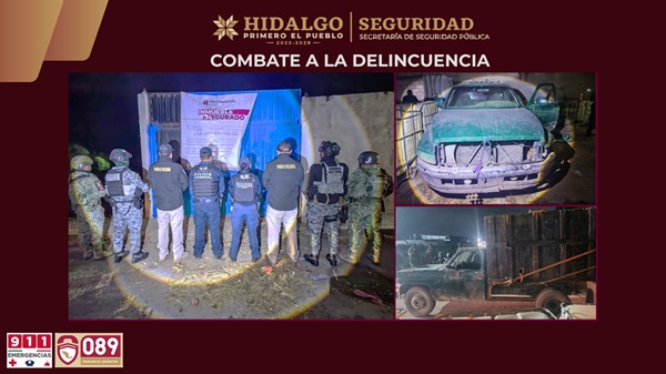 SSPH asegura 7 mil 500 litros de hidrocarburo ilegal y desmantela punto de venta de narcóticos en Tula