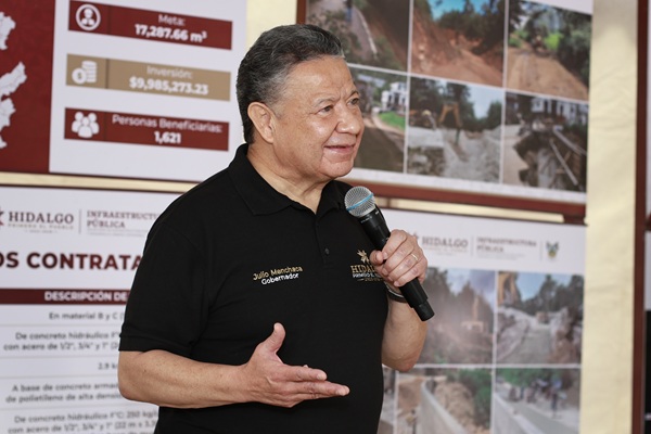 Gobierno de Hidalgo y SICT anuncian rehabilitación del tramo Zacualtipán-Tehuetlán de la carretera Pachuca-Huejutla