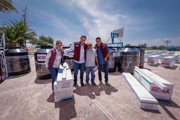 Con trabajo y cercanía con el pueblo, Cuauhtémoc Ochoa fortalece el bienestar de las familias de Hidalgo
