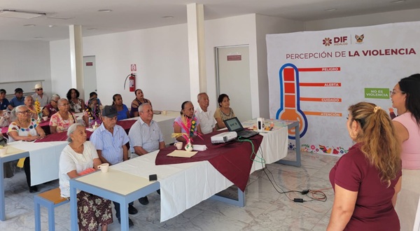 DIF Huejutla y DIF Hidalgo unen esfuerzos para prevenir la violencia contra los adultos mayores