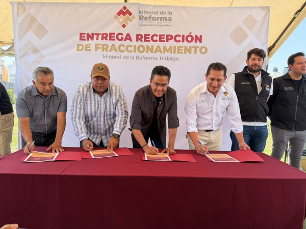 Mineral de la Reforma transforma la certeza jurídica en servicios reales y justicia social a miles de familias
