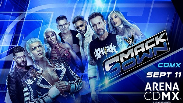 SmackDown regresa a México tras 15 años; CM Punk y Sami Zayn encabezan una noche histórica