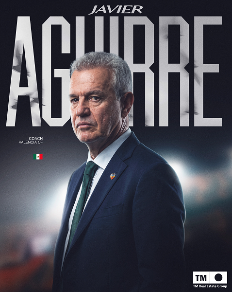 Javier Aguirre vuelve a LaLiga para dirigir al Valencia hasta final de temporada