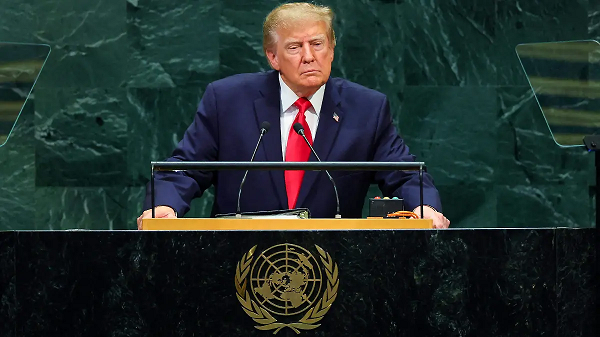 México es el epicentro de la violencia de los cárteles: Trump en la ONU; destaca avances con el gobierno de Sheinbaum