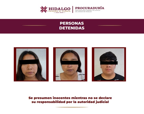 Detienen en Tula a tres personas en posesión de narcóticos y armas de fuego
