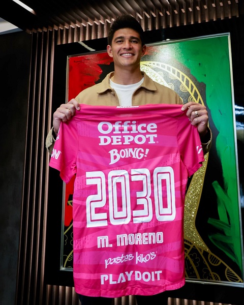 Carlos Moreno renueva con Pachuca y defenderá el arco tuzo hasta 2030