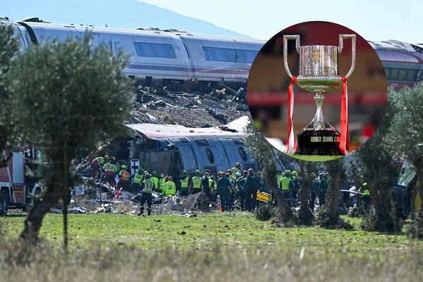 Suspenden 24 partidos de la Copa del Rey tras trágico accidente ferroviario en España