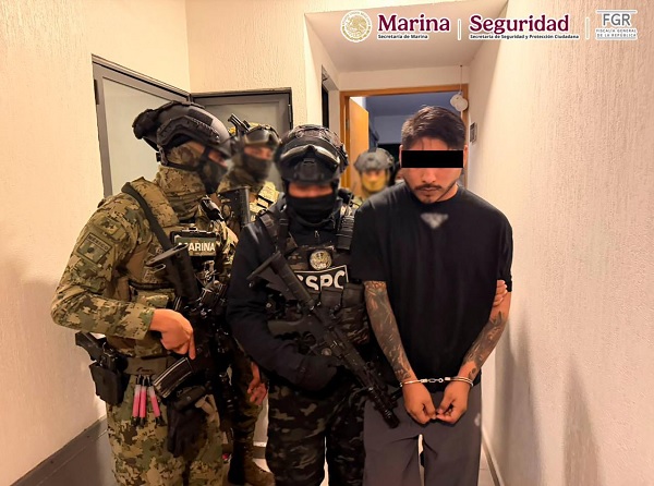 Detienen a “El Cromo”, líder del CJNG en Juchitán, acusado de extorsión, narco y homicidio
