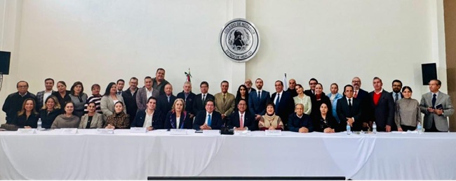 Notarios hidalguenses se prepara para la entrada en vigor de la nueva Ley del Notariado