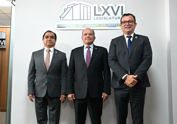Alejandro Sánchez García, titular de SIPDUS, comparece ante el Congreso de Hidalgo para informar avances en infraestructura